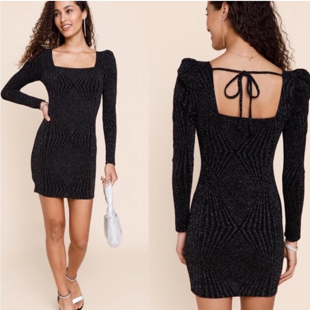 Trixxi Elegant Black Dress